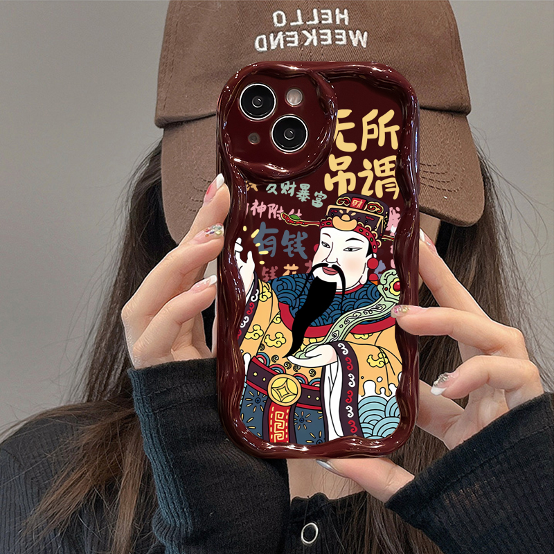 创意个性苹果15iphone14华为vivo小米oppo手机壳卡通全包荣耀软壳