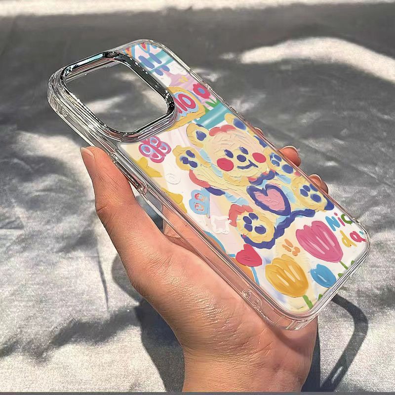 iphone15/14promax手机壳苹果13卡通12/11全包xrxs软壳78plus可爱