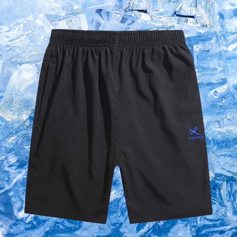 短裤男大码宽松休闲运动速干五分裤