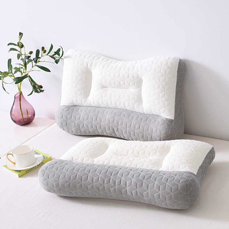 枕头枕芯反牵引护颈椎助睡眠酒店单人睡觉专用家用男女枕头芯套装