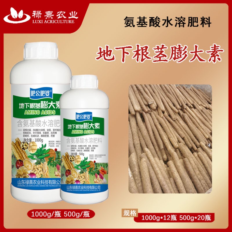 地下根茎膨大素膨大剂土豆红薯花生大蒜大姜芋头药材块茎作物通用