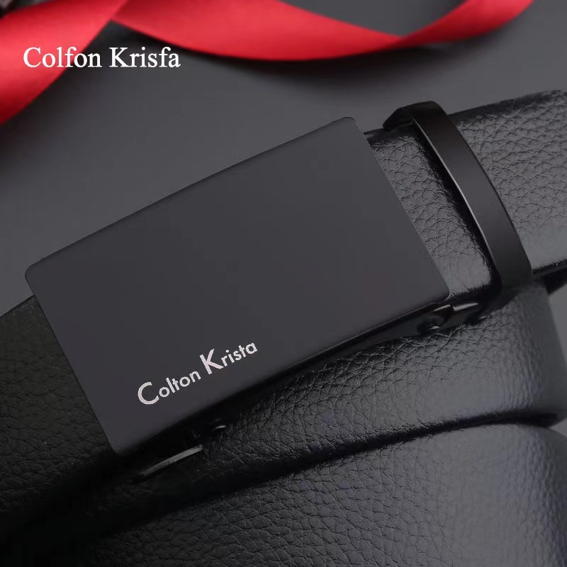 男士时尚休闲百搭四方自动扣驾车外出腰带y