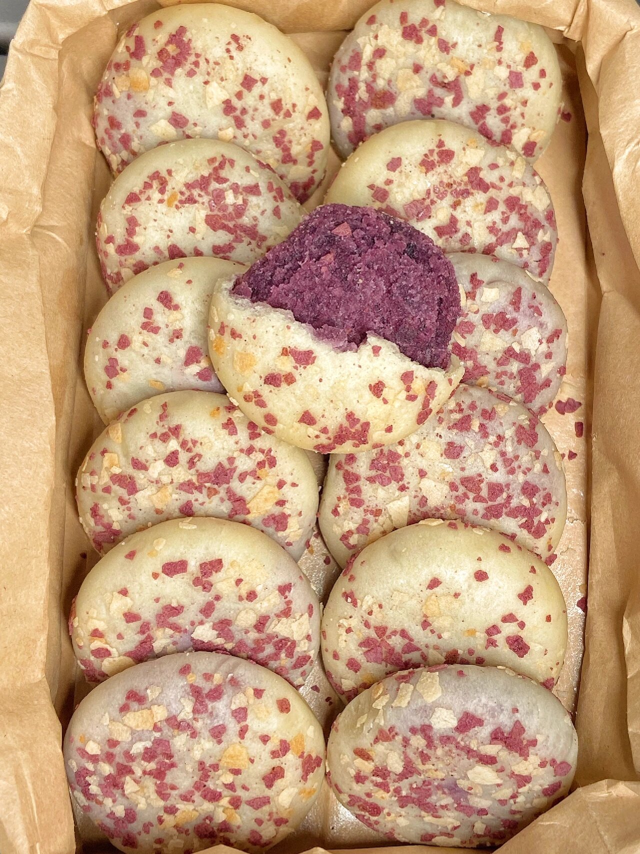 燕麦紫薯饼糕点代餐点心饱腹充饥好吃休闲无添加蔗糖健康美味零食