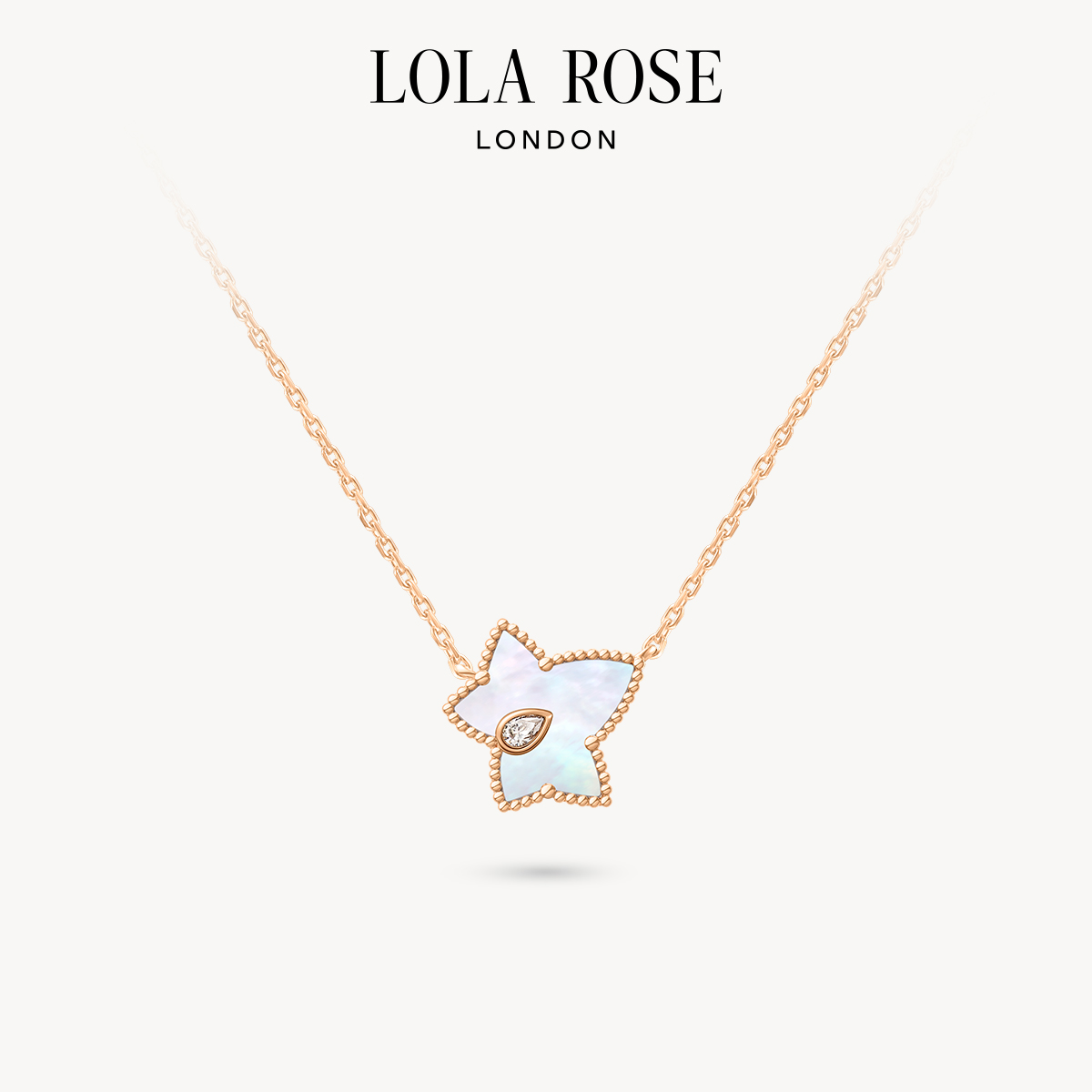 铜合金合成锆石项链 【发发推荐】LolaRose罗拉玫瑰常青藤女款
