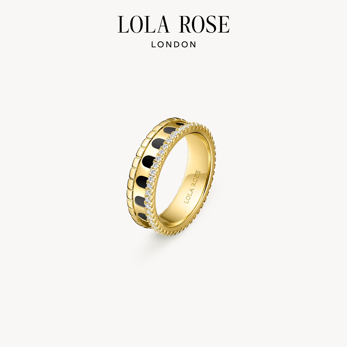 铜合金合成锆石戒指 【维维推荐】Lola Rose拱门系列戒指