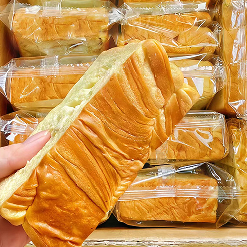 儿童营养早晚餐切片吐司面包一整箱健康食品学生小孩代餐零食点心