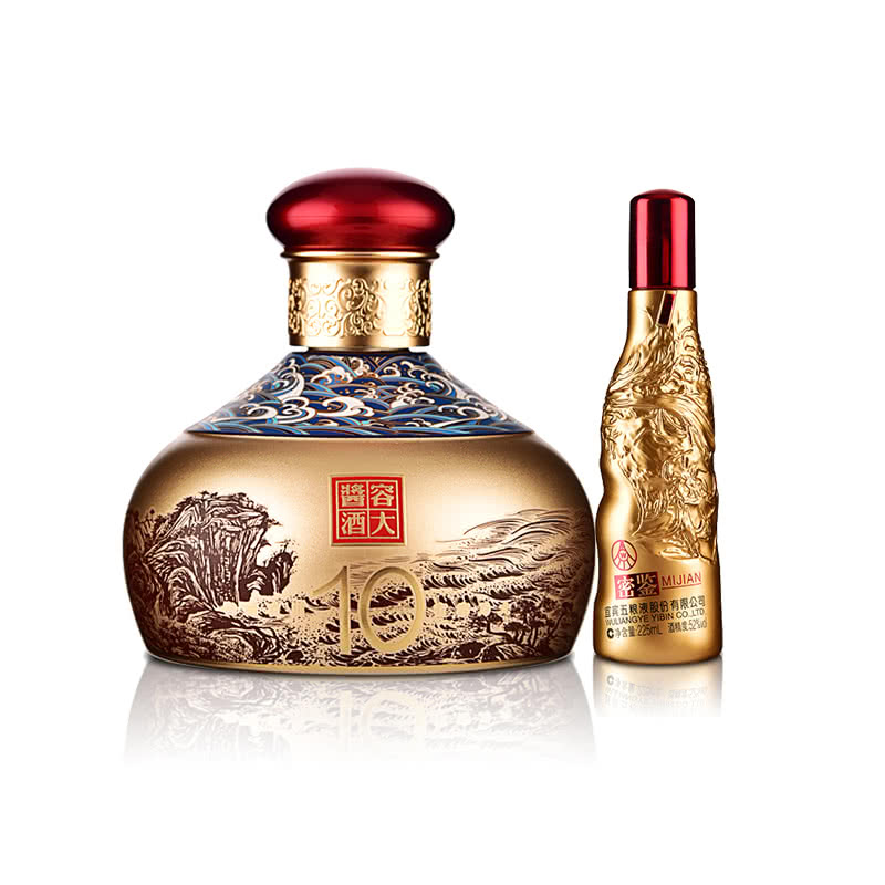 容大容大酱酒（10）酱香型白酒（下单送金密鉴225ml）53度253ml