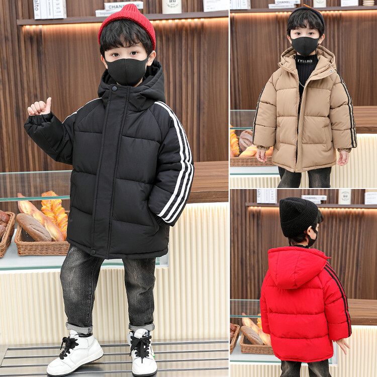 男童棉衣2023新款冬装儿童韩版棉服宝宝保暖棉袄韩版冬季加厚外套
