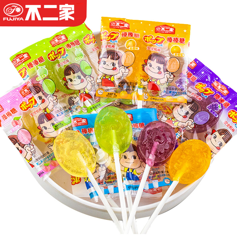 【三好严选】不二家棒棒糖散装水果糖糖果儿童节礼物小零食水果味