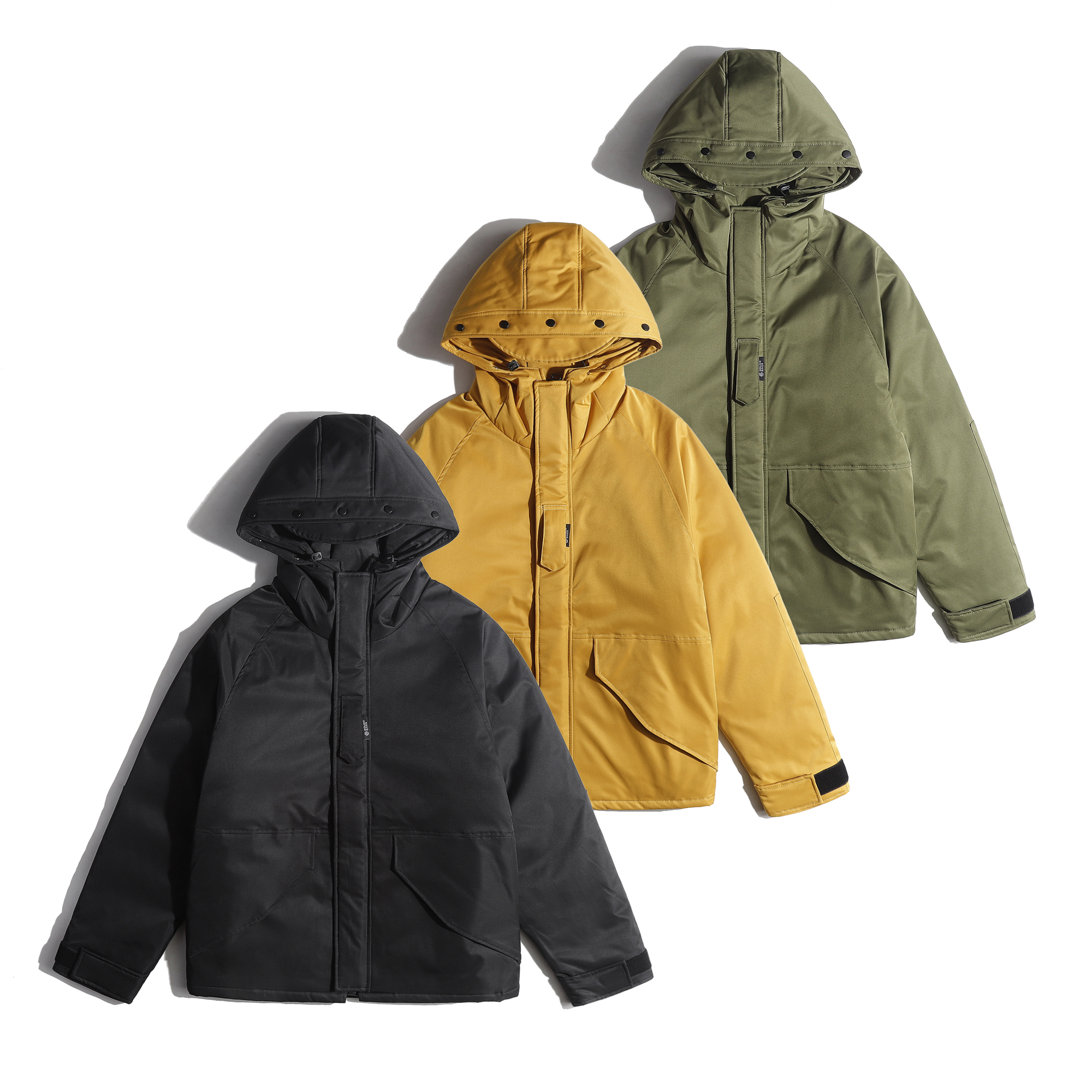 90绒白鸭绒男装羽绒服保暖轻薄情侣连帽百搭GS1358男士宽松