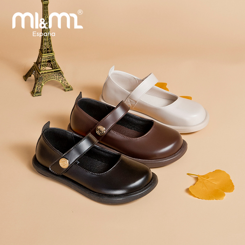 M1&M2【浪漫系列】秋日玛丽珍皮鞋春秋女童时尚百搭【达人专属】