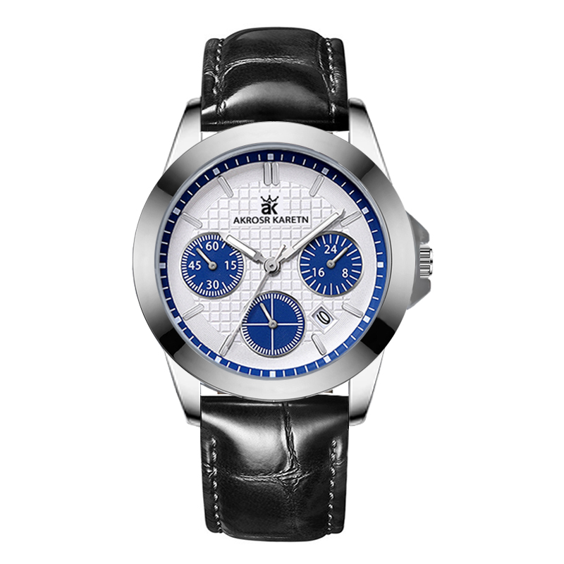 【福利专属】蓝三眼时尚轻奢li高端潮流腕表