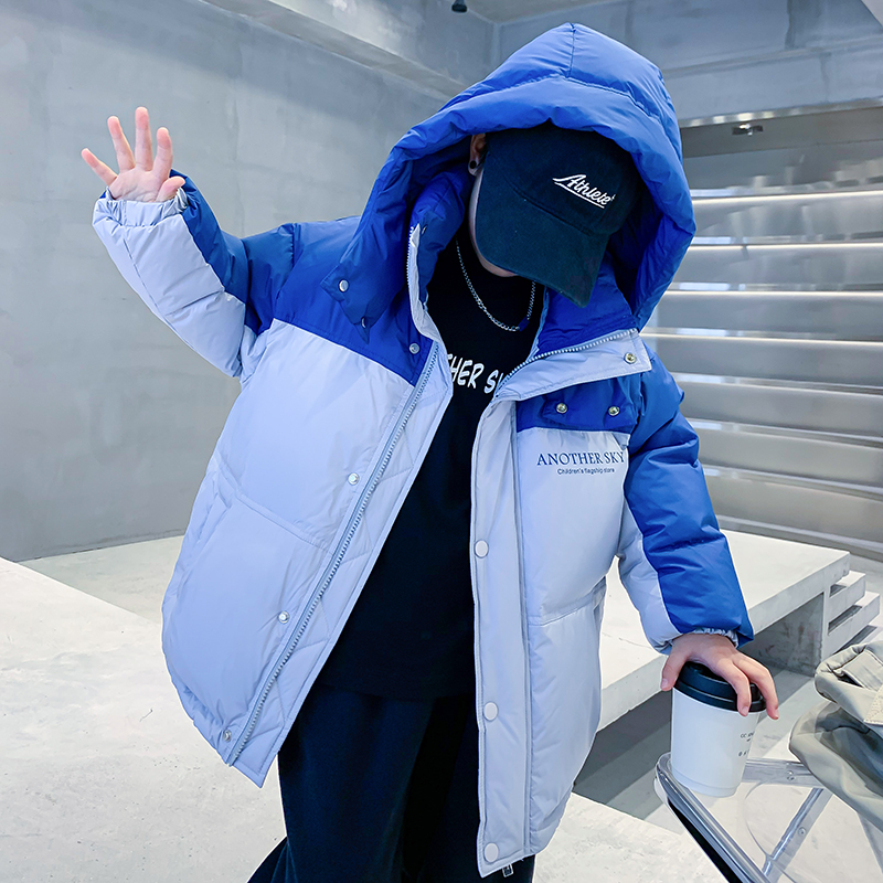 男童冬季加厚羽绒服2023新款洋气时尚休闲韩版保暖K234YRF3719