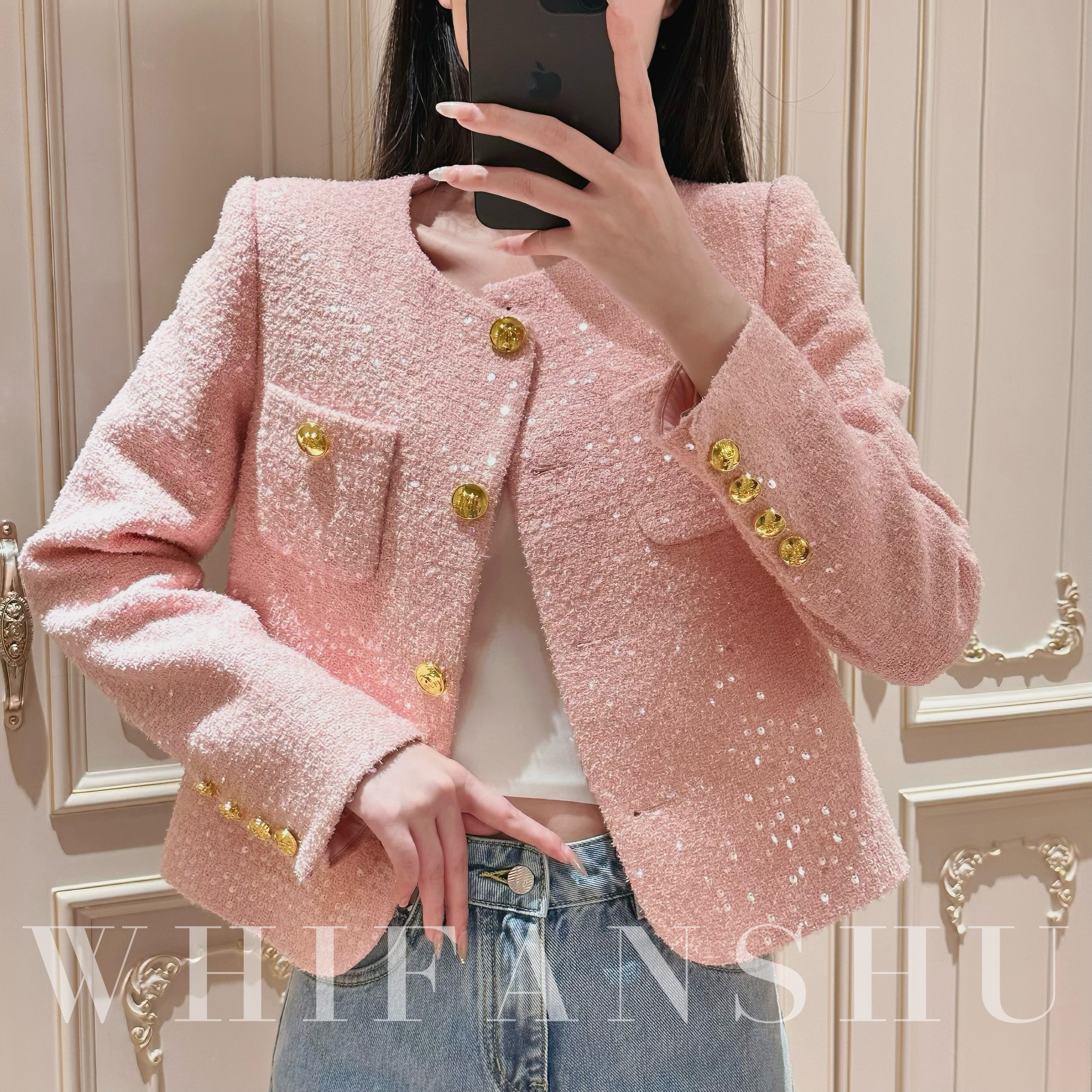 WEIFANSHU/魏凡舒星光乐园外套