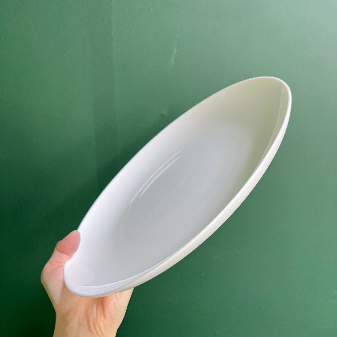 【美好的】骨瓷26.7cm白色平盘（粉丝团拍一发二）菜盘汤盘牛排盘