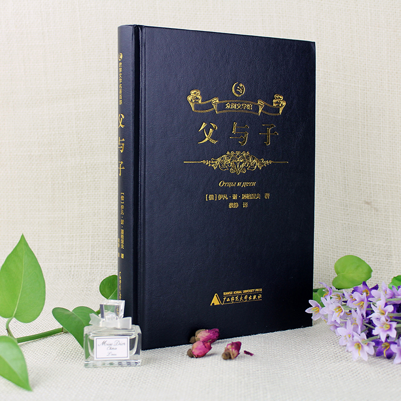 众阅天诚众阅文学馆《父与子》世界名著正版精装经典名著收藏烫金版