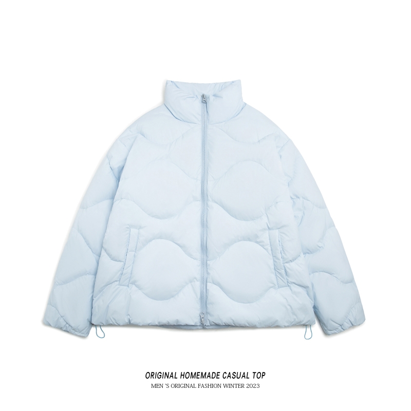 WTEB潮牌日系轻薄羽绒服男冬季情侣90白鸭绒外套宽松百搭休闲棉衣