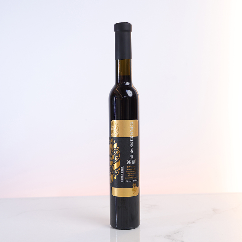 清帝精美北冰红葡萄酒375ml酒精度12度