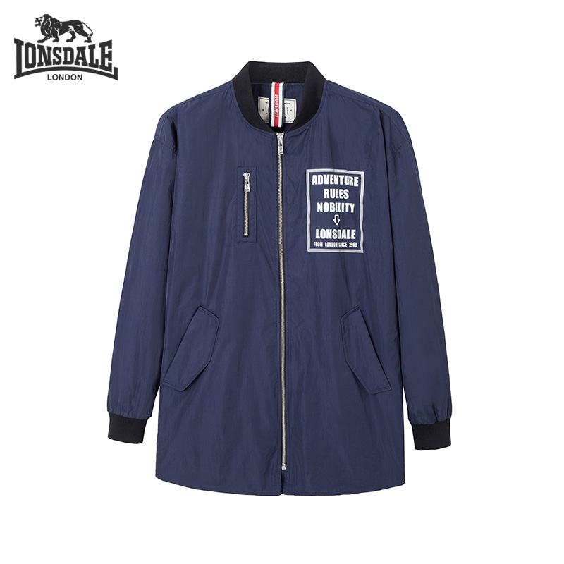 LONSDALE/龙狮戴尔秋季新款夹克男中长款户外轻薄 J167-134119521