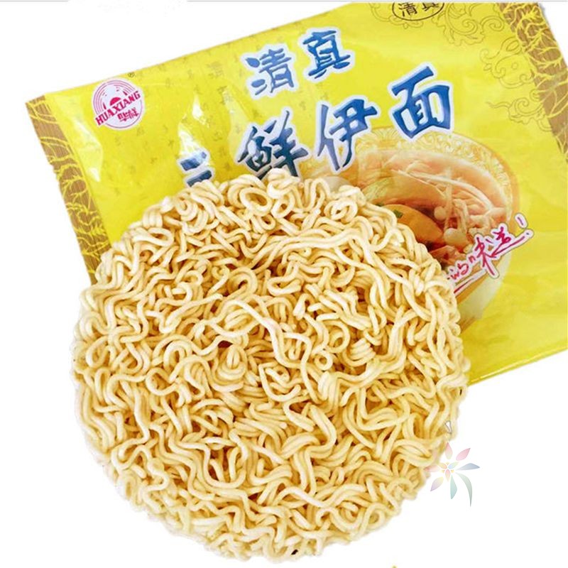 清真三鲜伊面80后怀旧包装麻辣干吃面干脆面方便面办/0lb蔬菜组合