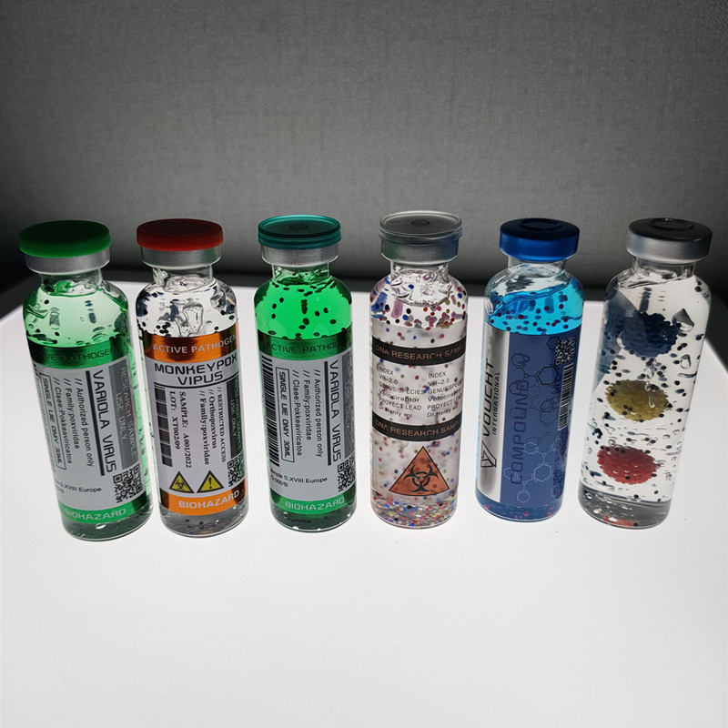 生化危机手工病毒模型手办电影道具颗粒瓶子摆件儿童手拿玩具套装