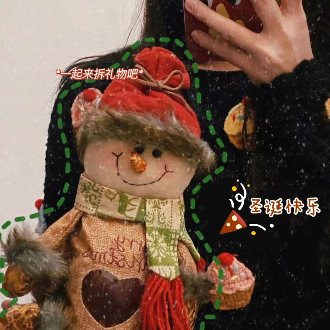 圣诞节礼物盒苹果袋平安夜袋子糖果袋儿童礼盒包装小礼品装饰用品