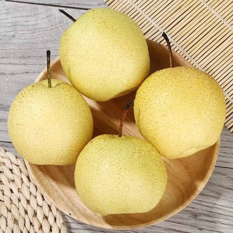 【脆甜多汁】正宗山西贡梨酥梨带箱4.5-5斤产地直发坏果包赔6-10个