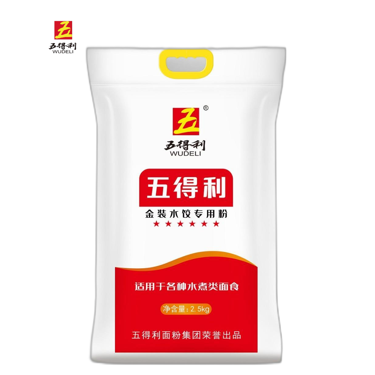 WUDELI/五得利金装水饺专用粉5斤装   水饺混沌专用粉劲道优质