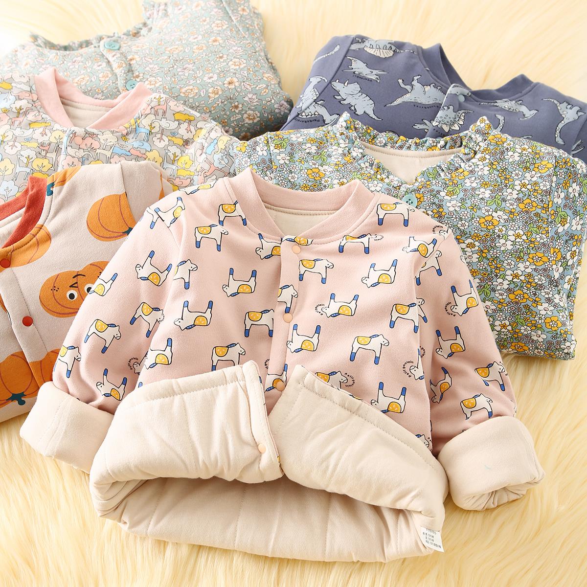 FAVMARTHA 校服神器儿童加厚小棉袄内胆夹棉男童女童内搭保暖宝宝