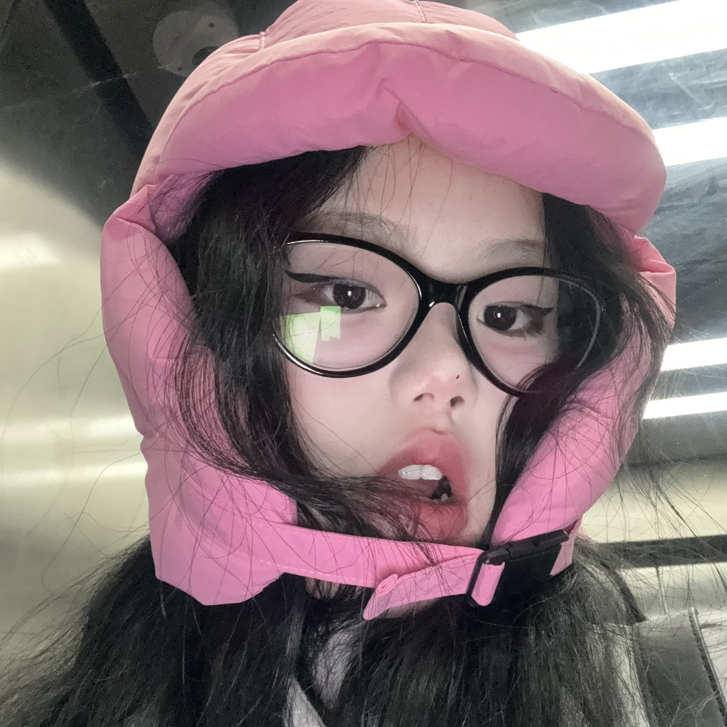 Ins骑行巴拉克拉法帽子女秋冬季新款防风加厚保暖雷锋帽护耳网红