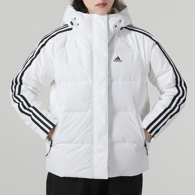 adidas阿迪达斯羽绒服女款冬季运动户外训练休闲连帽  外套IT8721