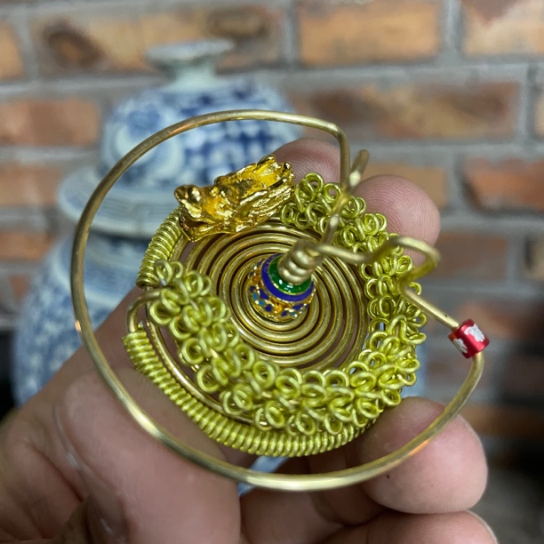 大剑严选手工1.5黄铜60龙簧 响簧 胆簧 定制色哑光金龙簧 虫具