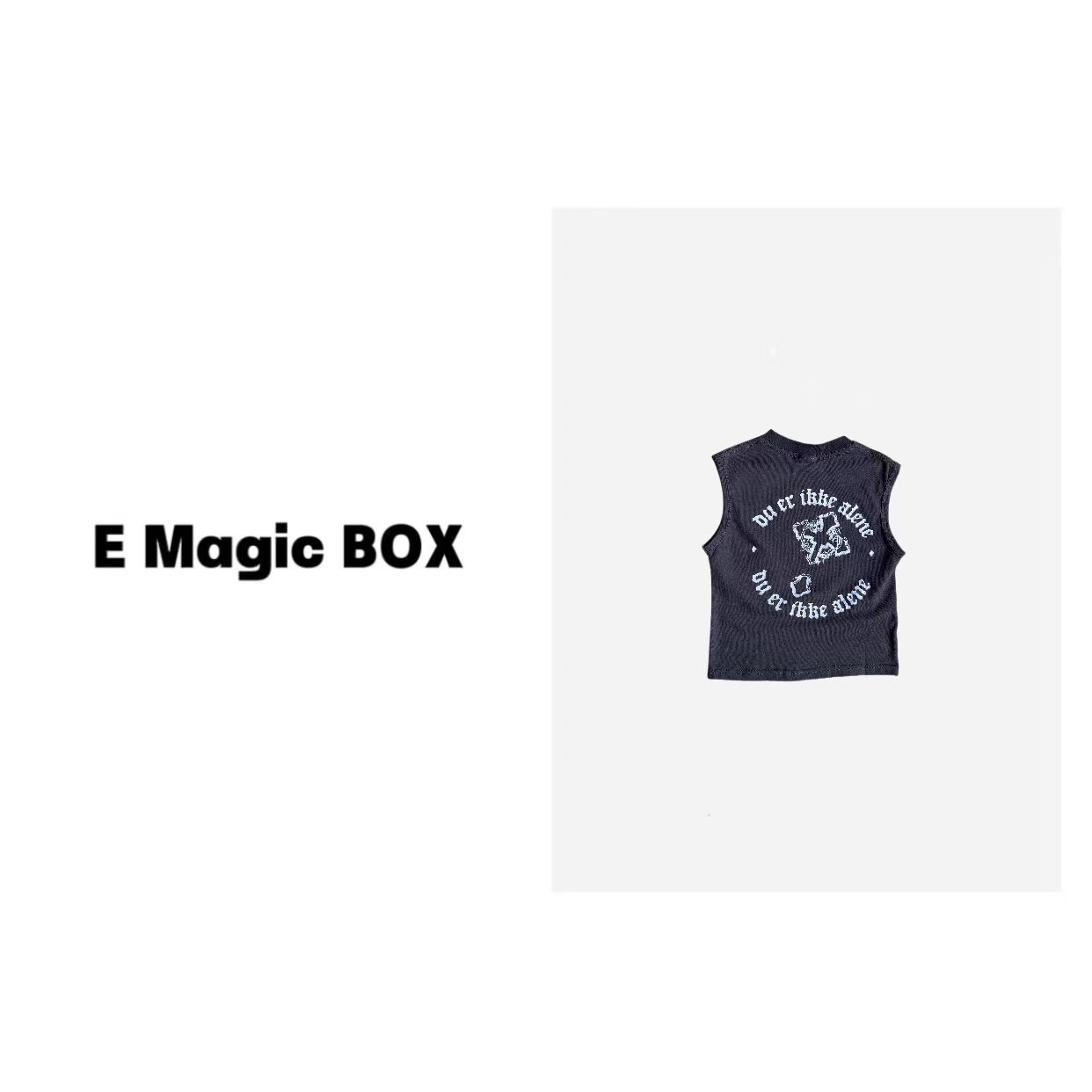 *E Magic Box童装“吉他小哥”儿童限量款背心75848