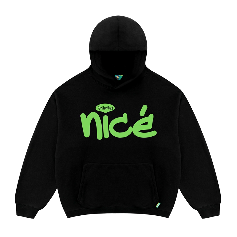 【球鞋派专属】FNI（NICE）男女同款美式加绒连帽卫衣国潮款早秋上衣