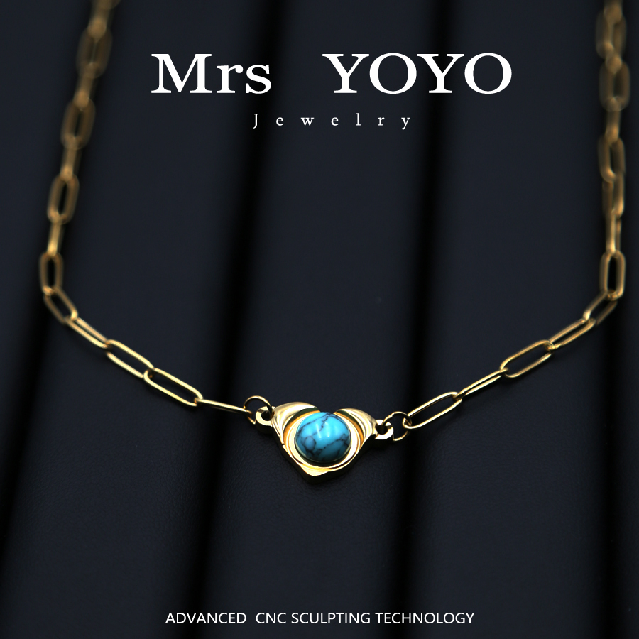 YOYO Accessories 小众时尚轻奢气质个性双层项链 JH35