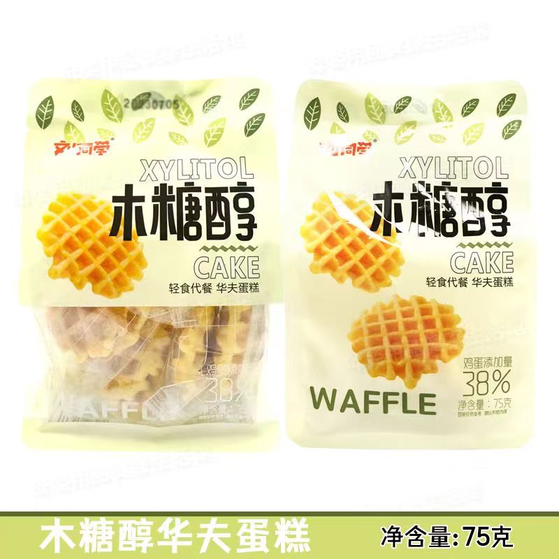 （4包）刘/同/学/华夫蛋糕75克