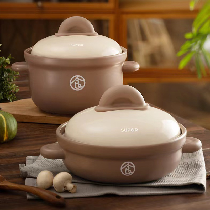 SUPOR/苏泊尔砂锅炖锅陶瓷煲家用大容量养生煲仔饭耐高温明火煲汤商品图