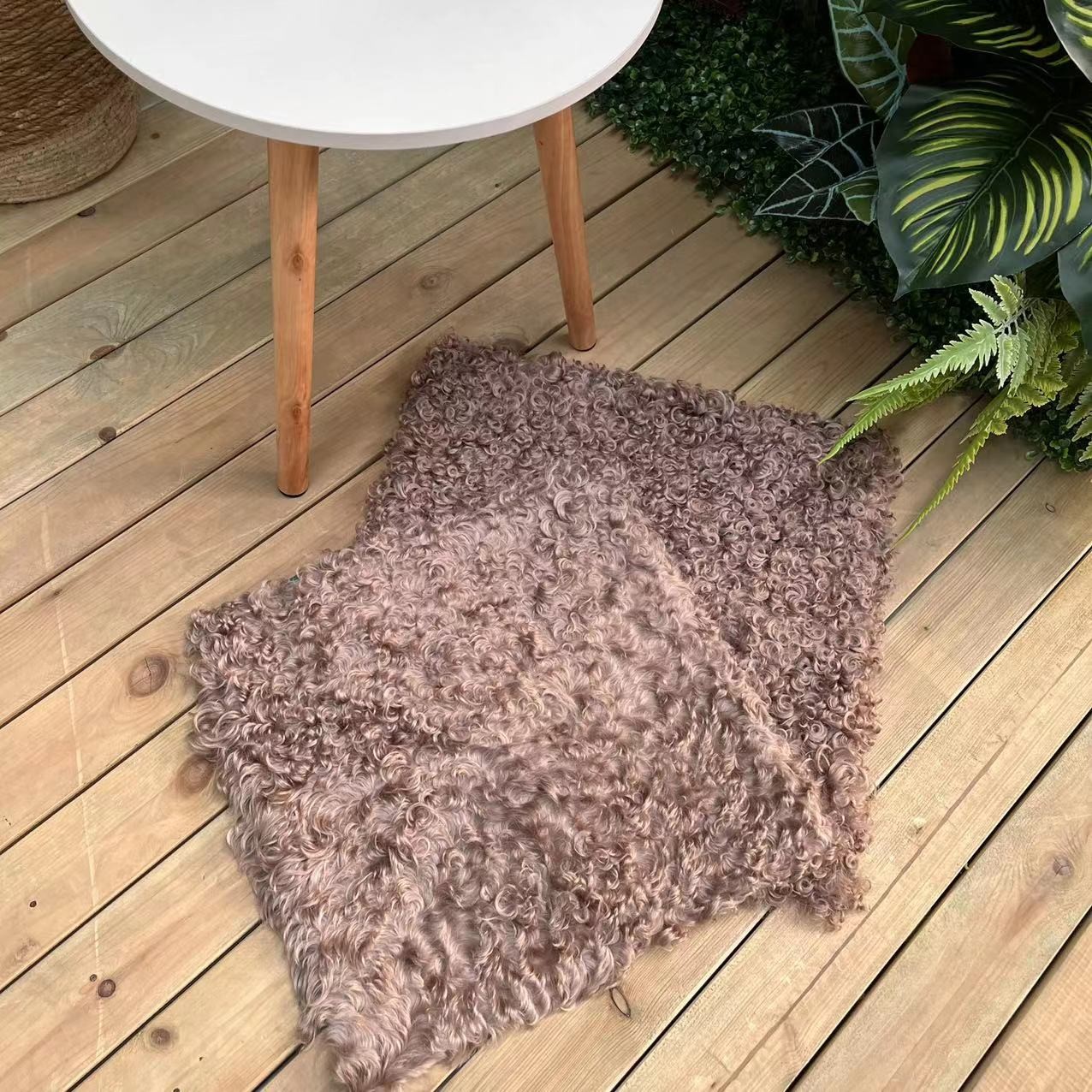 居家好物哎呦家12742方形卷毛抱枕套