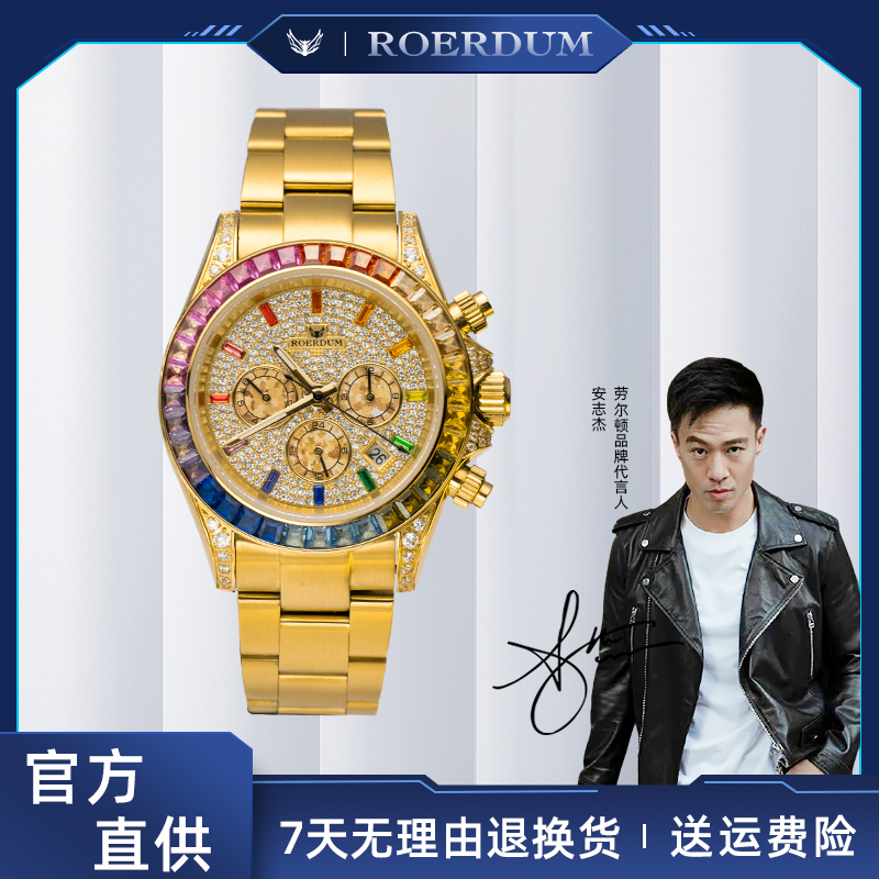 【李总专属】【RA-6066-彩虹迪系列】男士高端潮流机械腕表-cz
