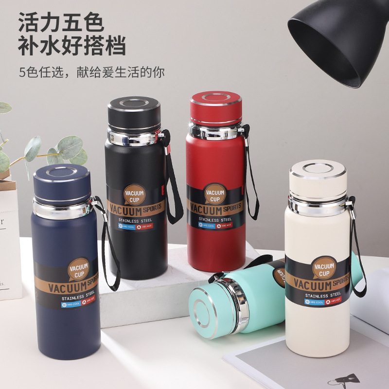 316不锈钢保温杯大容量泡茶水杯户外车载保温保冷水壶超大家用