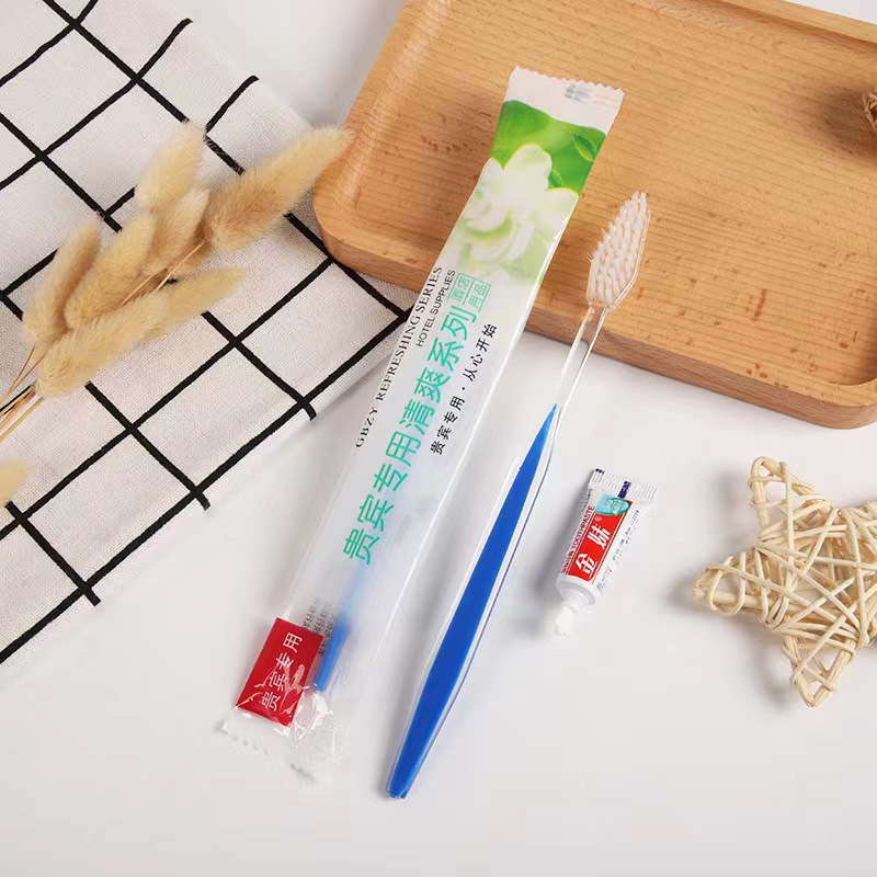 【超级浮力】 包邮  独立包装牙刷一个 一次性浴帽随机福利