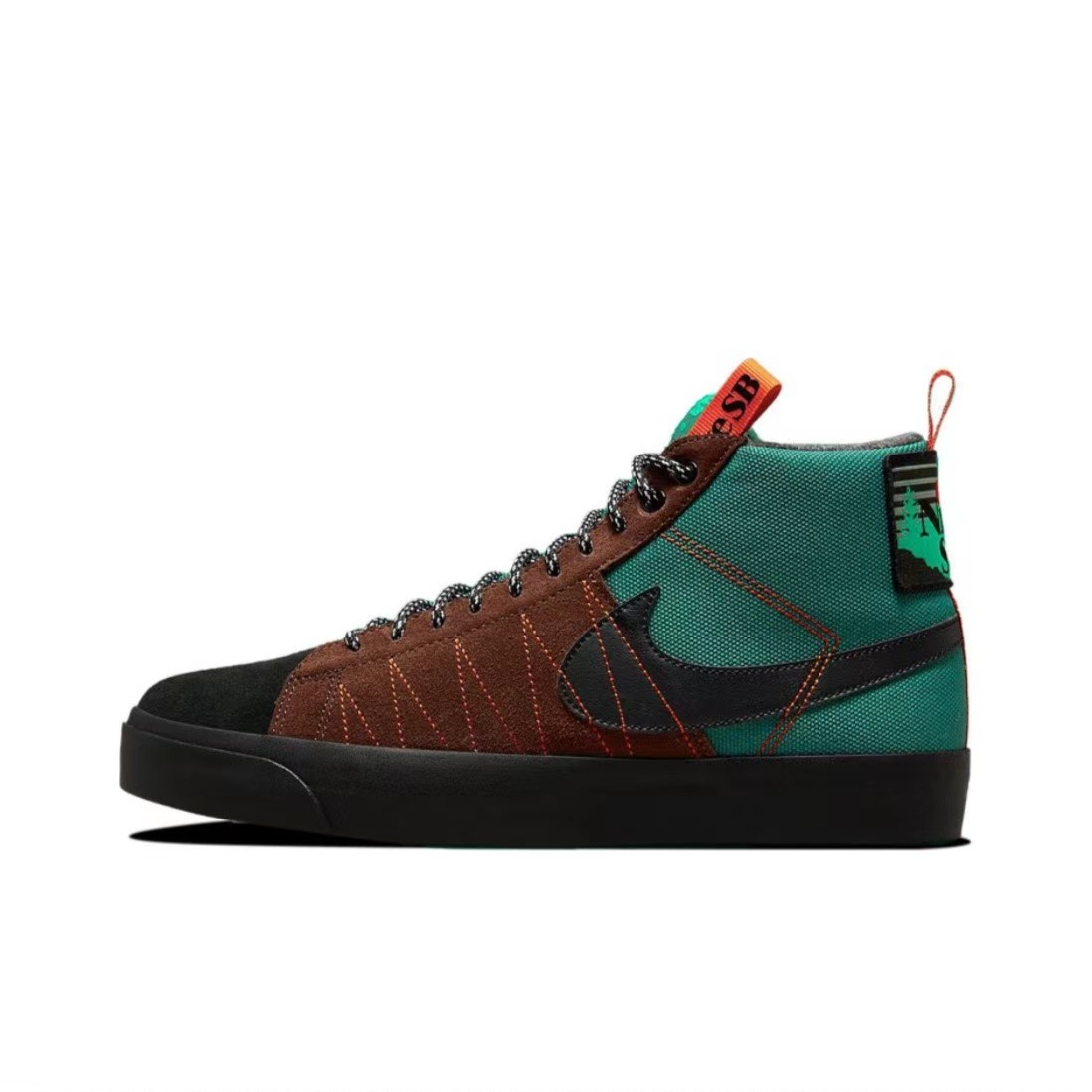 Nike/耐克 SB Blazer 男子开拓者复古加绒休闲滑板鞋 DC8903-300