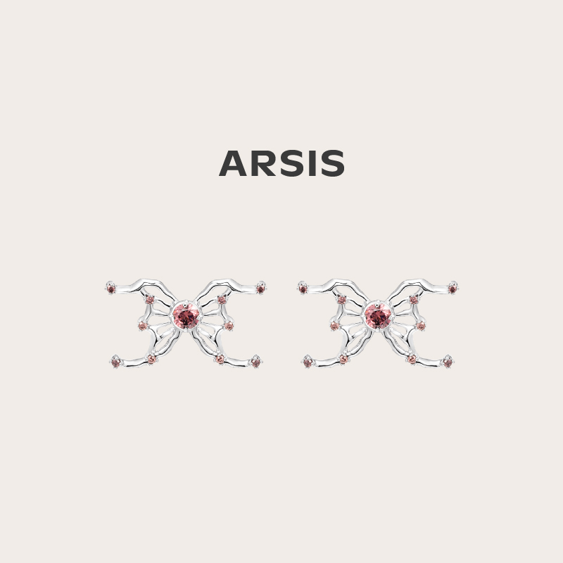 ARSIS蝶趣蝶翼精灵耳钉2145EL2