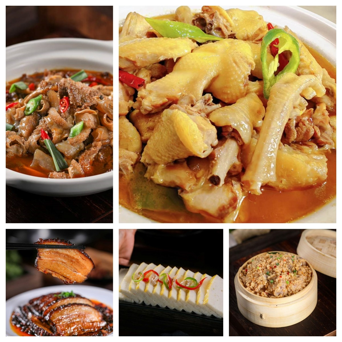 楚小帮牛三鲜松滋鸡豆豉扣肉粉蒸排骨松滋鱼糕一桌菜