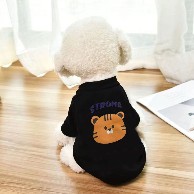 新款宠物衣服狗狗衣服猫咪衣服秋冬小型犬泰迪比熊幼犬两脚卫衣短