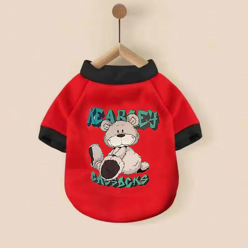 狗狗衣服2023新款春秋天宠物幼犬小型犬泰迪比熊博美小狗冬季猫咪