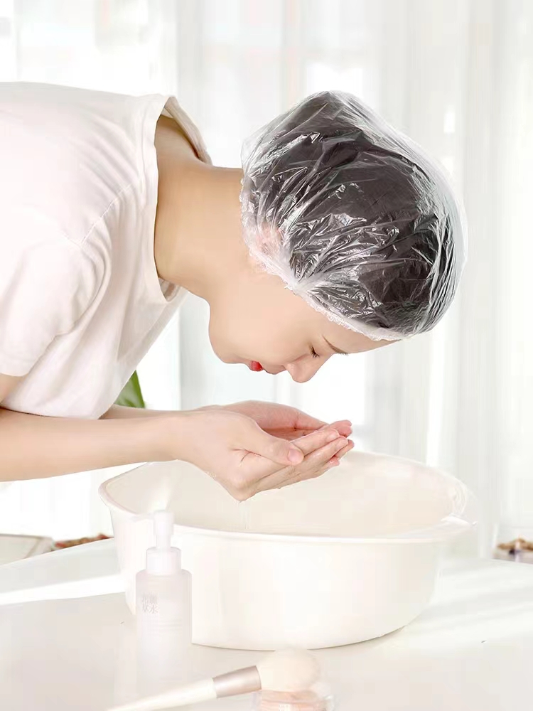 一次性浴帽女防水洗澡加厚酒店专用发膜焗油帽子加热染发头套