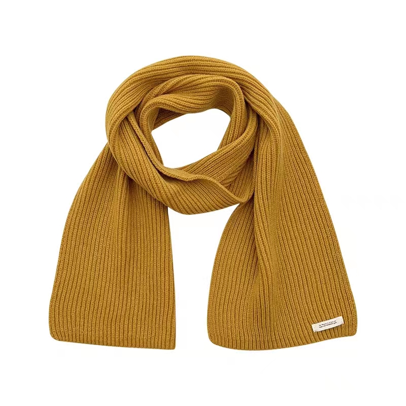 毛线围脖百搭保暖加厚时尚休闲简约秋冬