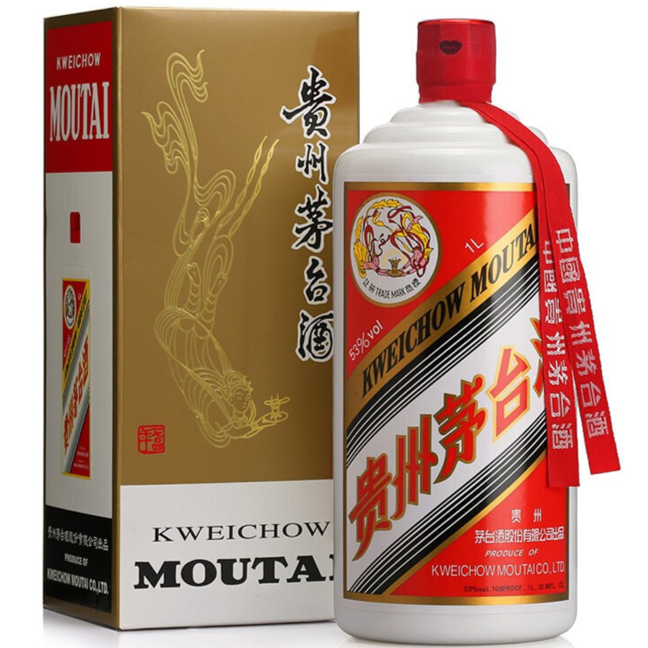 MOUTAI/茅台（限购3）53度飞天1000ml酱香型白酒（活动）53度1000ml