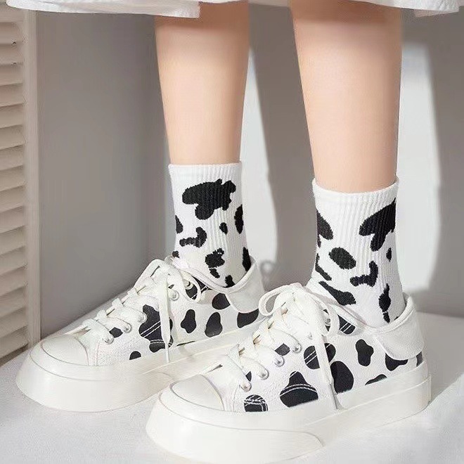 回力瑞小熊帆布鞋女2024年夏季新厚底可爱日系百搭学生大头鞋奶牛